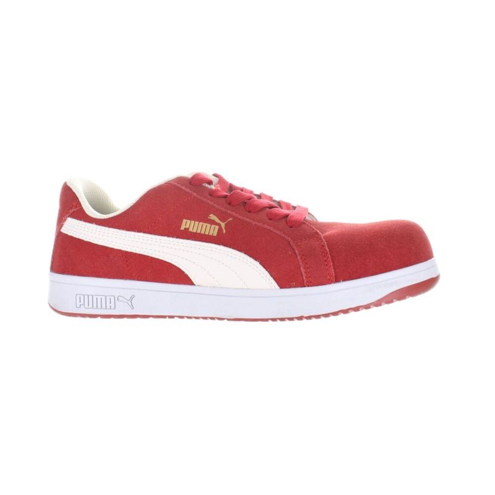 PUMA Mens Red Safety Shoes Size 8.5 Medium (D, M)